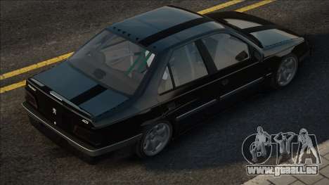 Peugeot 405 SLX Tuning Black pour GTA San Andreas