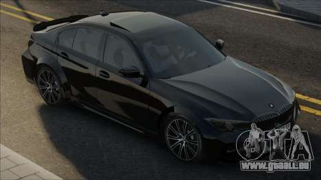 BMW G20 330İ Noir pour GTA San Andreas