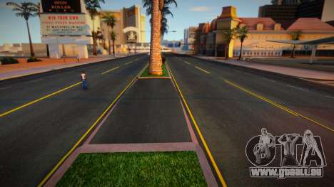 Neue Straßentexturen in Las Venturas für GTA San Andreas