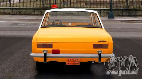 Ikco Peykan Taxi pour GTA 4