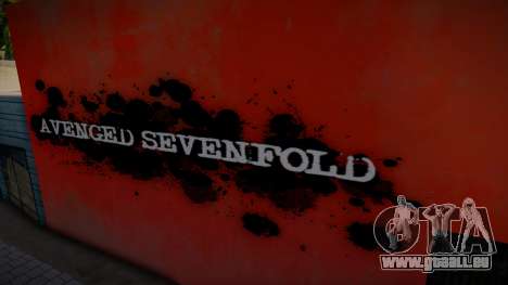 Avenged Sevenfold Wall V.2 pour GTA San Andreas