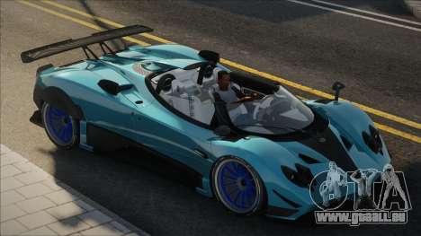 Pagani Zonda Barchetta 2018 Blue pour GTA San Andreas