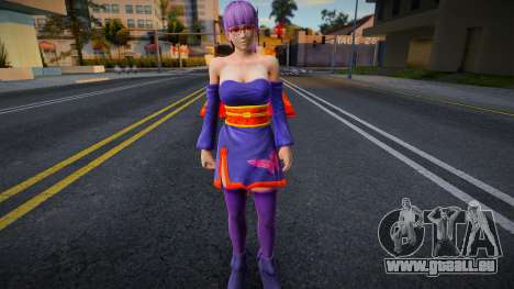 Dead Or Alive 5 - Ayane (Costume 3) v6 für GTA San Andreas