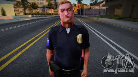 Pulaski HD with facial animation pour GTA San Andreas