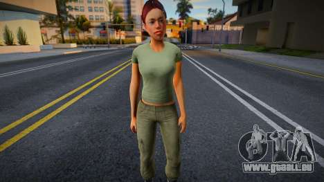 Helena HD with facial animation pour GTA San Andreas