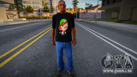 Luigi Meme Shirt für GTA San Andreas