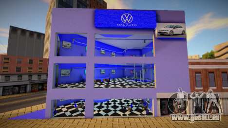 Volkswagen Showroom für GTA San Andreas
