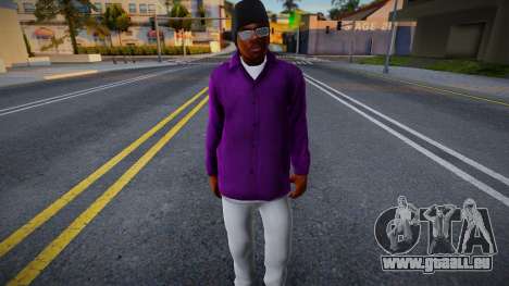 Ballas3 HD with facial animation für GTA San Andreas