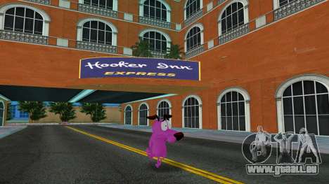 Courage The Cowardly Dog pour GTA Vice City