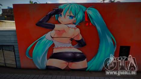 Miku Sexy Wall pour GTA San Andreas