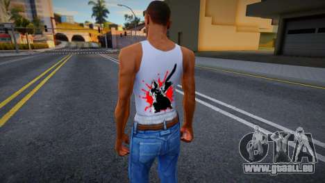 T-Shirt Leatherface for CJ pour GTA San Andreas