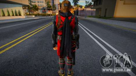 Dead Or Alive 5 - Hayate (Costume 3) v4 für GTA San Andreas