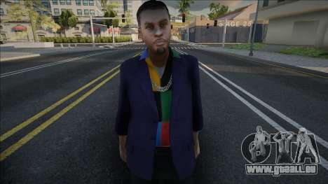 Andre HD with facial animation für GTA San Andreas