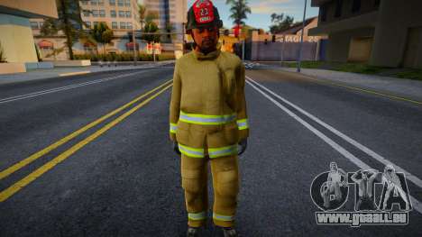 Lvfd1 HD with facial animation pour GTA San Andreas