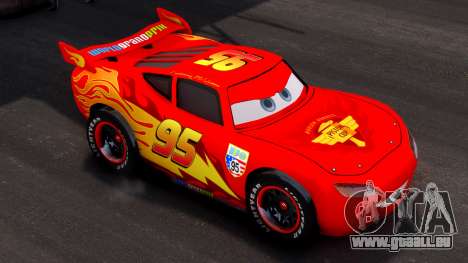 Cars 2 Lightning Mcqeen für GTA 4