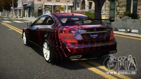 Mercedes-Benz C63 AMG M-Sport S5 pour GTA 4