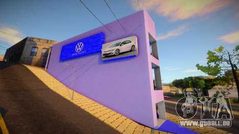 Volkswagen Showroom für GTA San Andreas