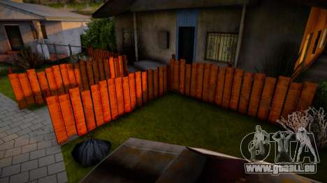 Wooden Fences HQ (Alternative Version) pour GTA San Andreas