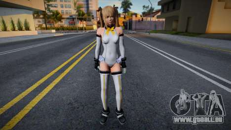 Dead Or Alive 5U - Marie Rose White BattleSuit für GTA San Andreas