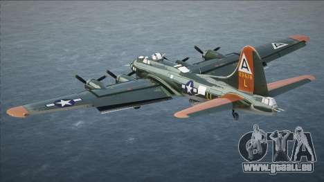Boeing B-17G Flying Fortress v4 pour GTA San Andreas