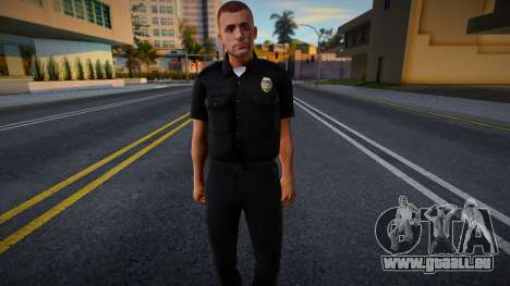Lapd1 HD with facial animation pour GTA San Andreas