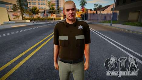 New Cop HD with facial animation v1 pour GTA San Andreas
