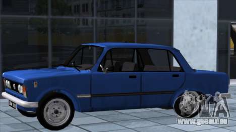 Fiat 125p polonaise avec plaques noires pour GTA San Andreas