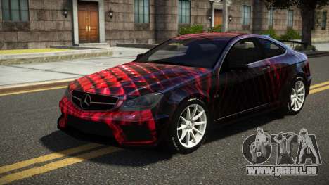 Mercedes-Benz C63 AMG M-Sport S5 pour GTA 4