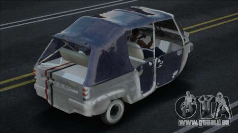 Tuktuk Piaggio Ape Calessino pour GTA San Andreas