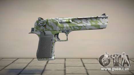 Desert Eagle Jungle Camo pour GTA San Andreas