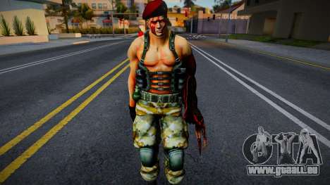 Jack Krauser HD version Retuxtured v5 pour GTA San Andreas