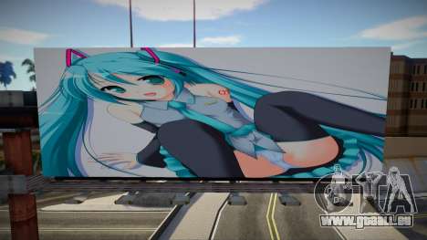 Hatsune Miku Billboards pour GTA San Andreas