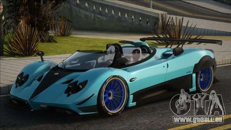 Pagani Zonda Barchetta 2018 Blue pour GTA San Andreas