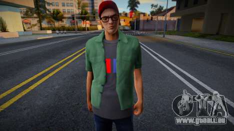 Zero with facial animation für GTA San Andreas