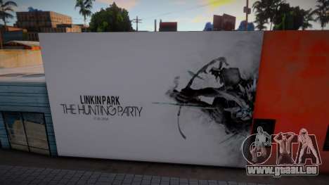 Linkin Park The Hunting Party Walls für GTA San Andreas