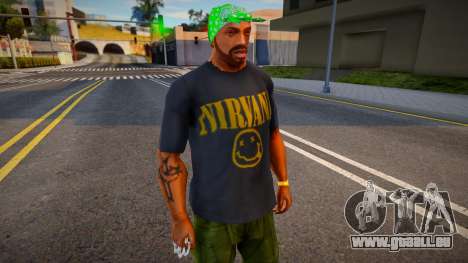 Camiseta Con Logo De Nirvana pour GTA San Andreas