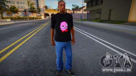 Shirt Kirby für GTA San Andreas