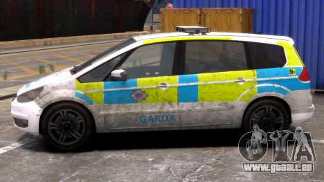 Ford Galaxy Irish Garda Traffic Corps pour GTA 4