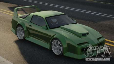 Pontiac Firebird Custom Green für GTA San Andreas