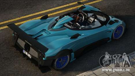 Pagani Zonda Barchetta 2018 Blue für GTA San Andreas