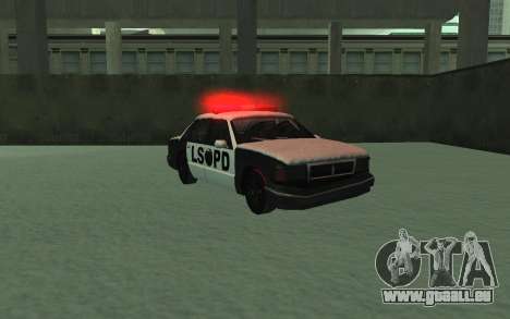 Winter Police LS Retexture für GTA San Andreas