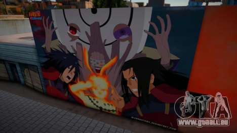 Dinding Naruto Shippuden Wall Naruto Shippuden pour GTA San Andreas