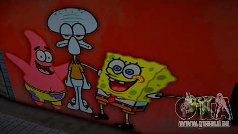 Spongebob Wall 2 für GTA San Andreas