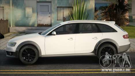 Audi A4 Allroad Quattro White pour GTA San Andreas