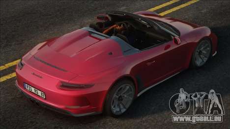 Porsche 911 Speedster 2020 Red für GTA San Andreas