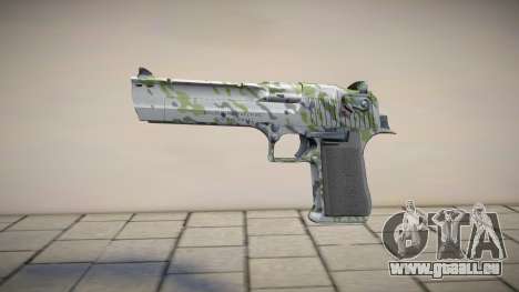 Desert Eagle Jungle Camo pour GTA San Andreas