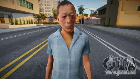 Omoboat HD with facial animation für GTA San Andreas