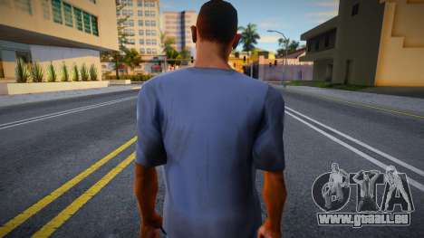 Black Obey Shirt für GTA San Andreas
