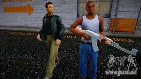 Call Claude from GTA III for your protection pour GTA San Andreas