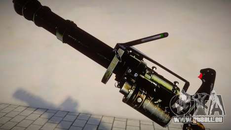 M134 Minigun [Black] für GTA San Andreas